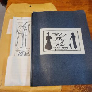 What They Wore 1900-1946 by Katherine Finley Fashion History Binder