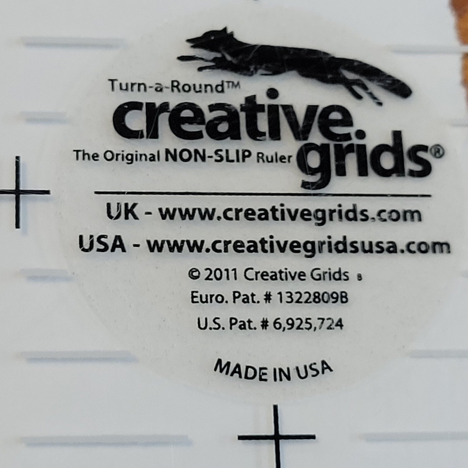 Quilting Ruler 12-1/2" Square, Creative Grids - Image 5