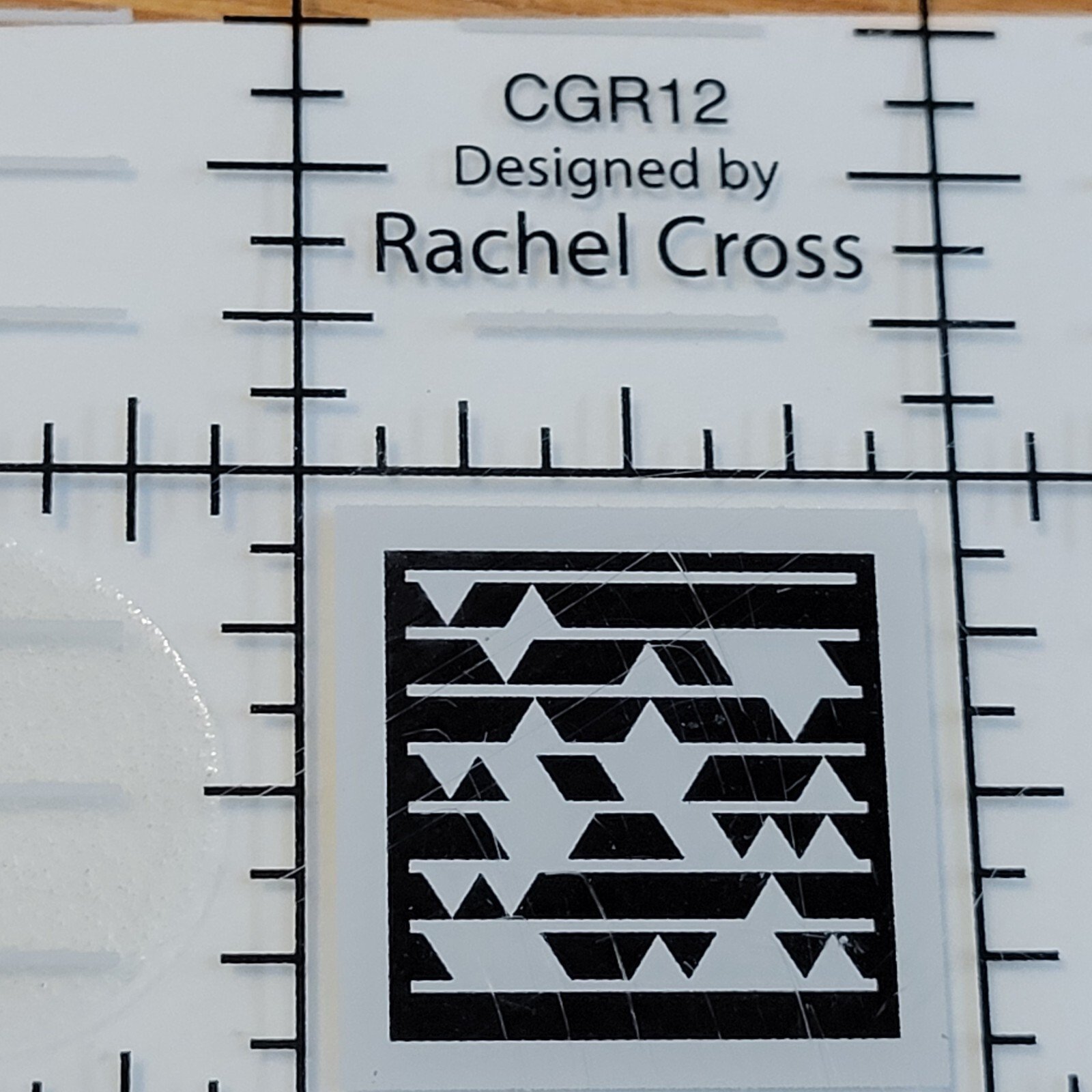 Quilting Ruler 12-1/2" Square, Creative Grids - Image 4