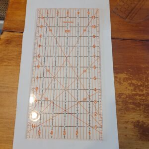 6" by 12" Fiskars Acrylic Ruler