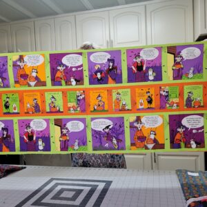 Halloween Maxine 2013 Funny Jokes Robert Kaufman Fabric 1/2  Yd