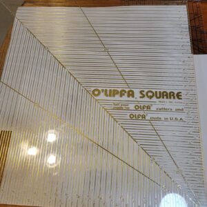 O'Lipfa Square quilting and sewing ruler 12 1/2-in by 12 1/2-in square format