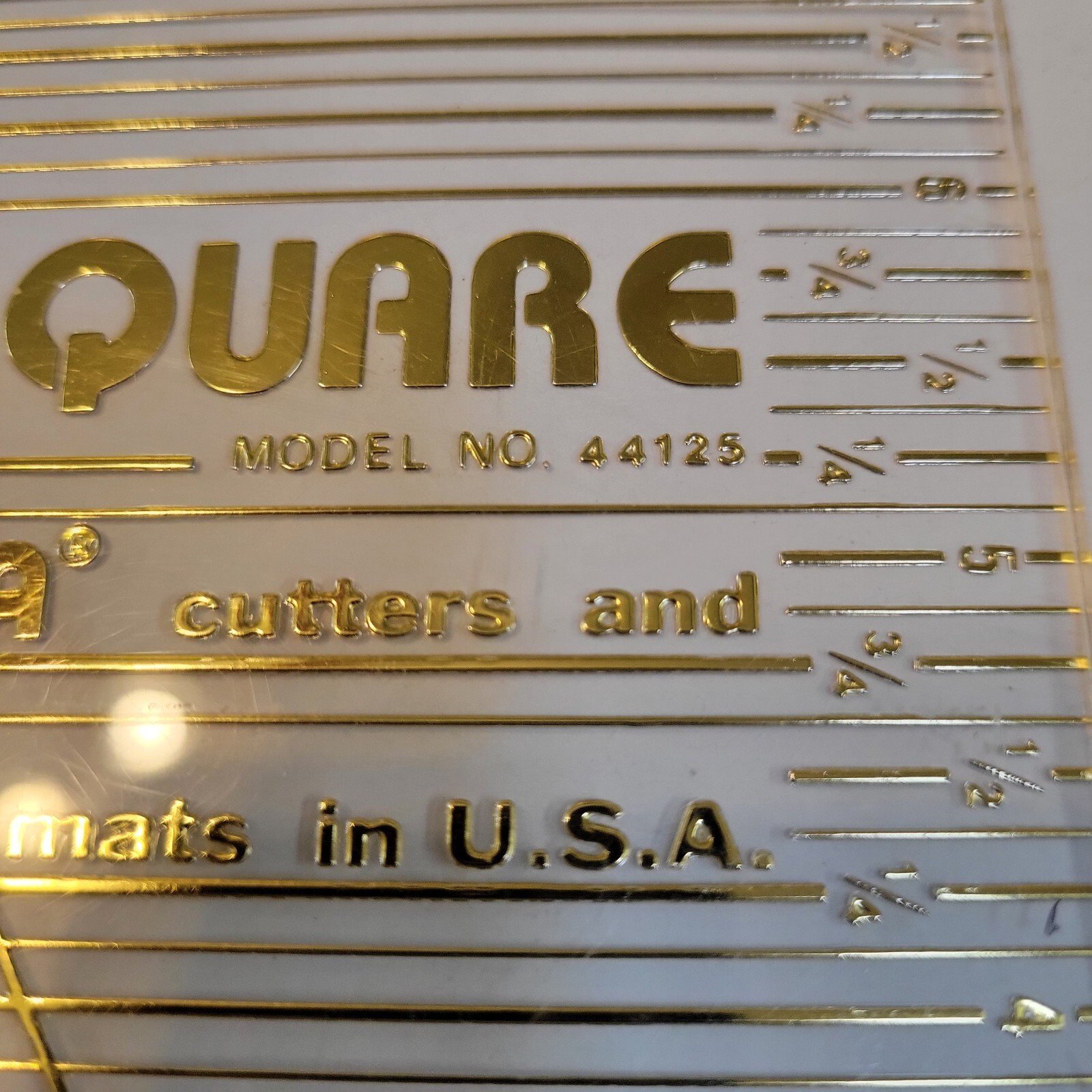 O'Lipfa Square quilting and sewing ruler 12 1/2-in by 12 1/2-in square format - Image 4