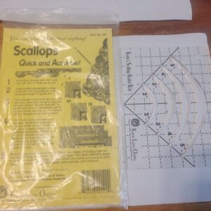 Katie Lane Mini Scallop Radial Rule #120