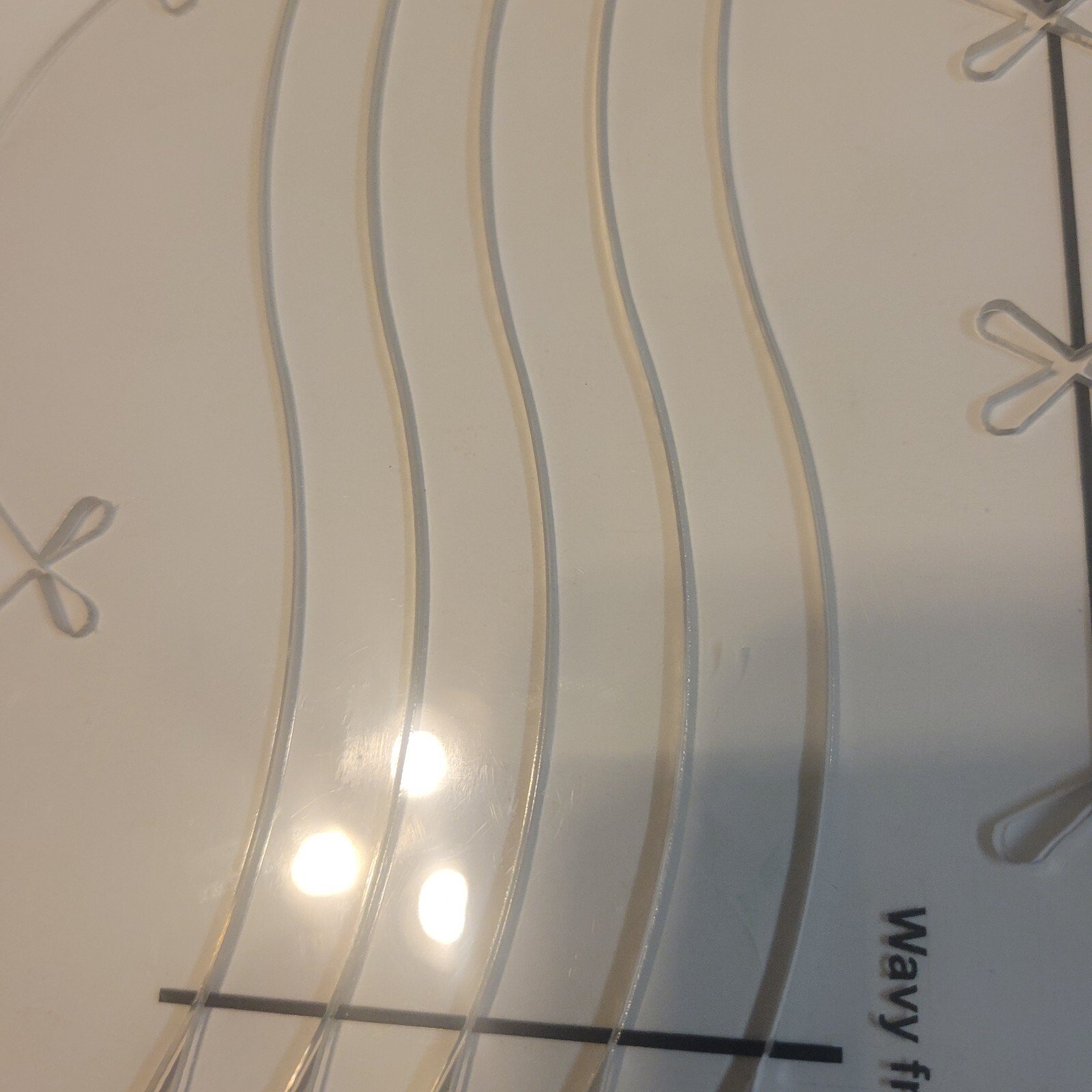 June Tailor Fancy Fleece Slotted Ruler (JT-783), - Image 6