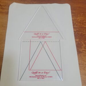 Triangle in a Square Ruler by Quilt in a Day