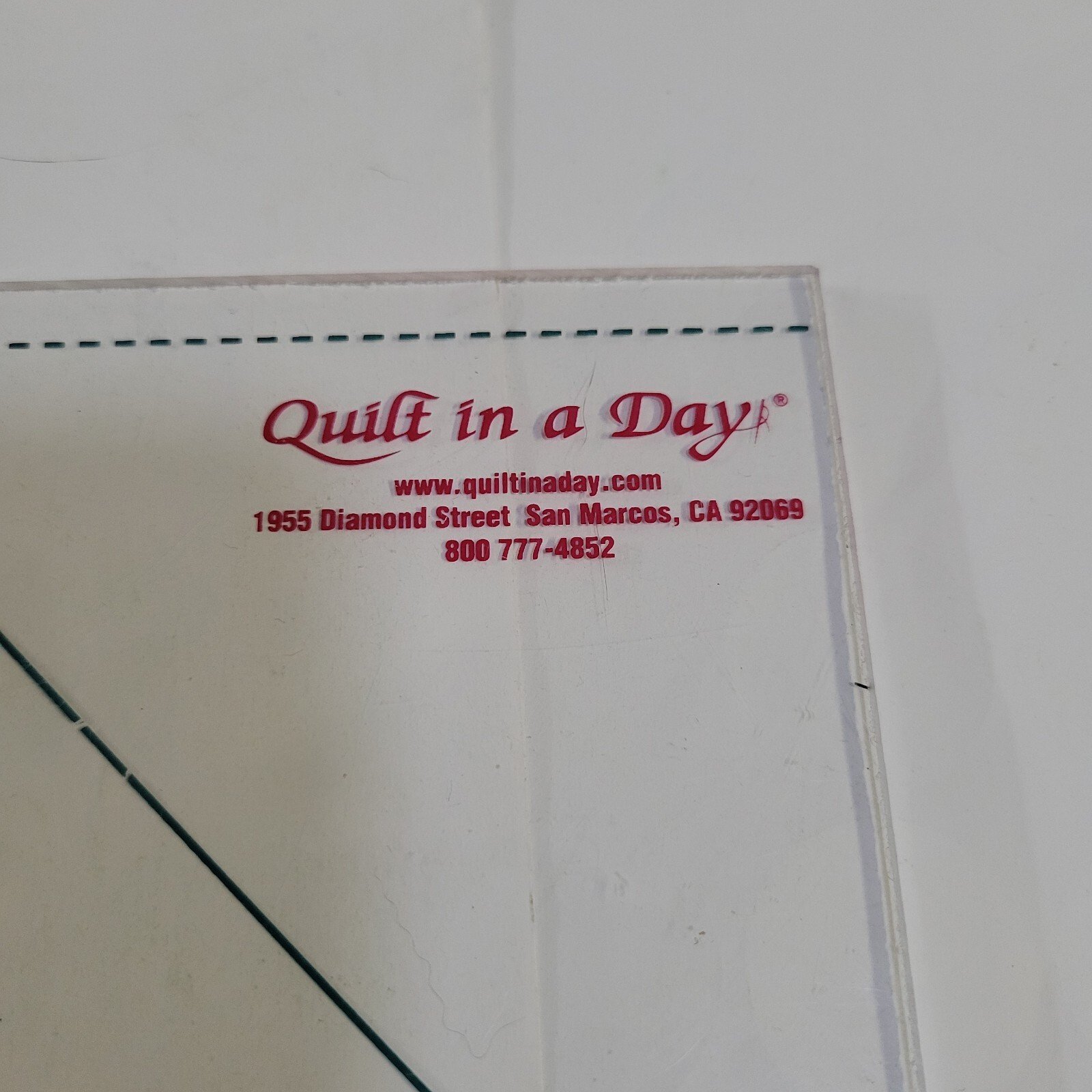 Large Flying Geese Ruler, Quilt in a Day Eleanor Burns Template 2 Sizes - Image 6