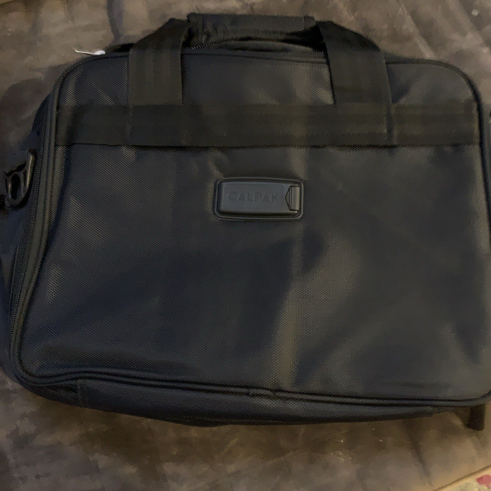 Calpak First Impressions Laptop Briefcase New W Tags With Strap - Image 5