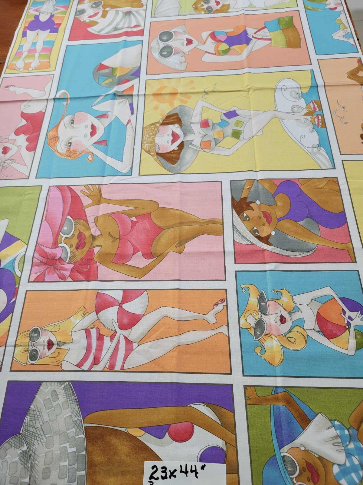 Loralie Harris Beach Beauty Fabric Panel 23x44 Inches - Image 4