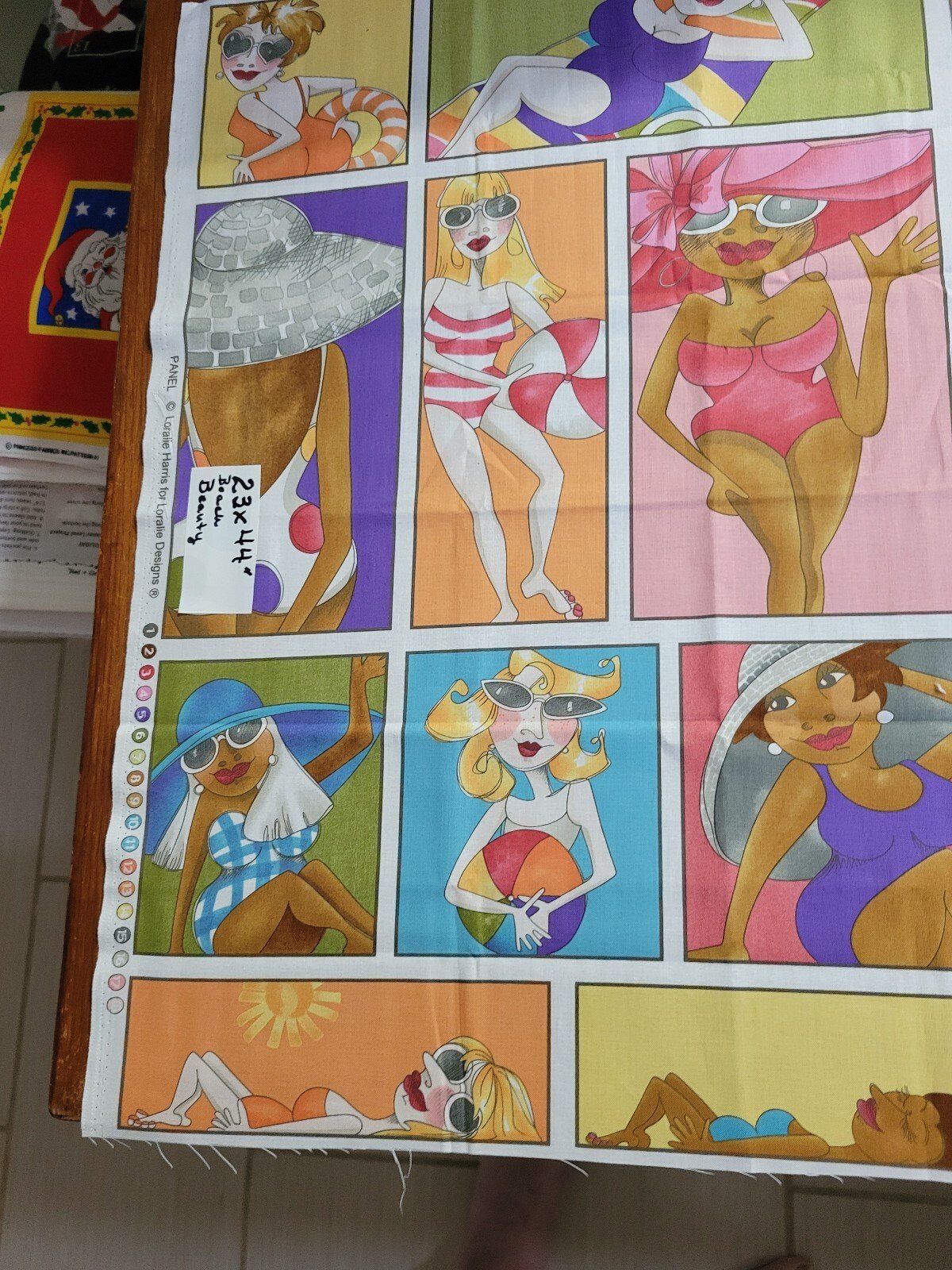 Loralie Harris Beach Beauty Fabric Panel 23x44 Inches - Image 6