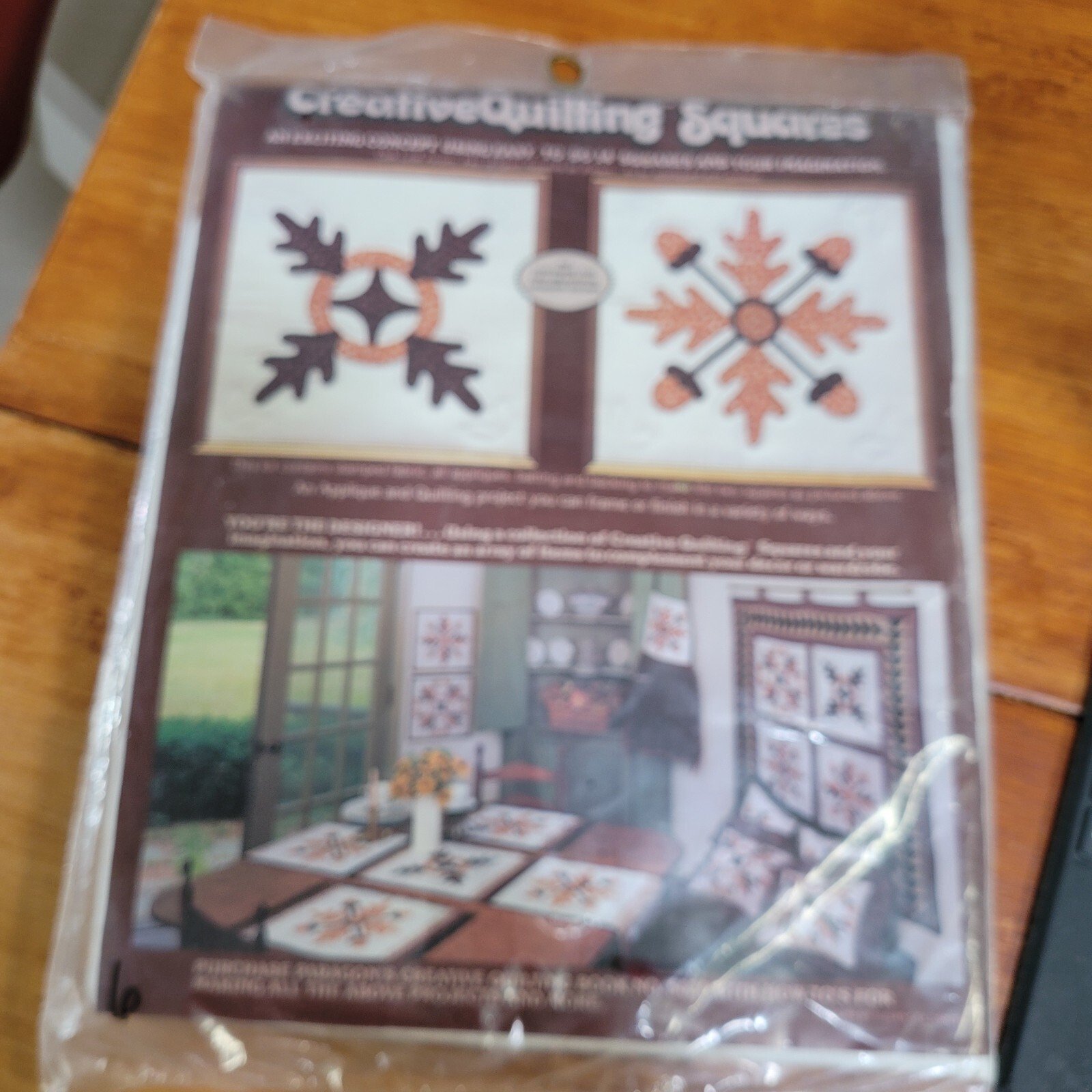 Vintage 1981 Creative Quilting Squares by Paragon Needlecraft Sealed Package NOS