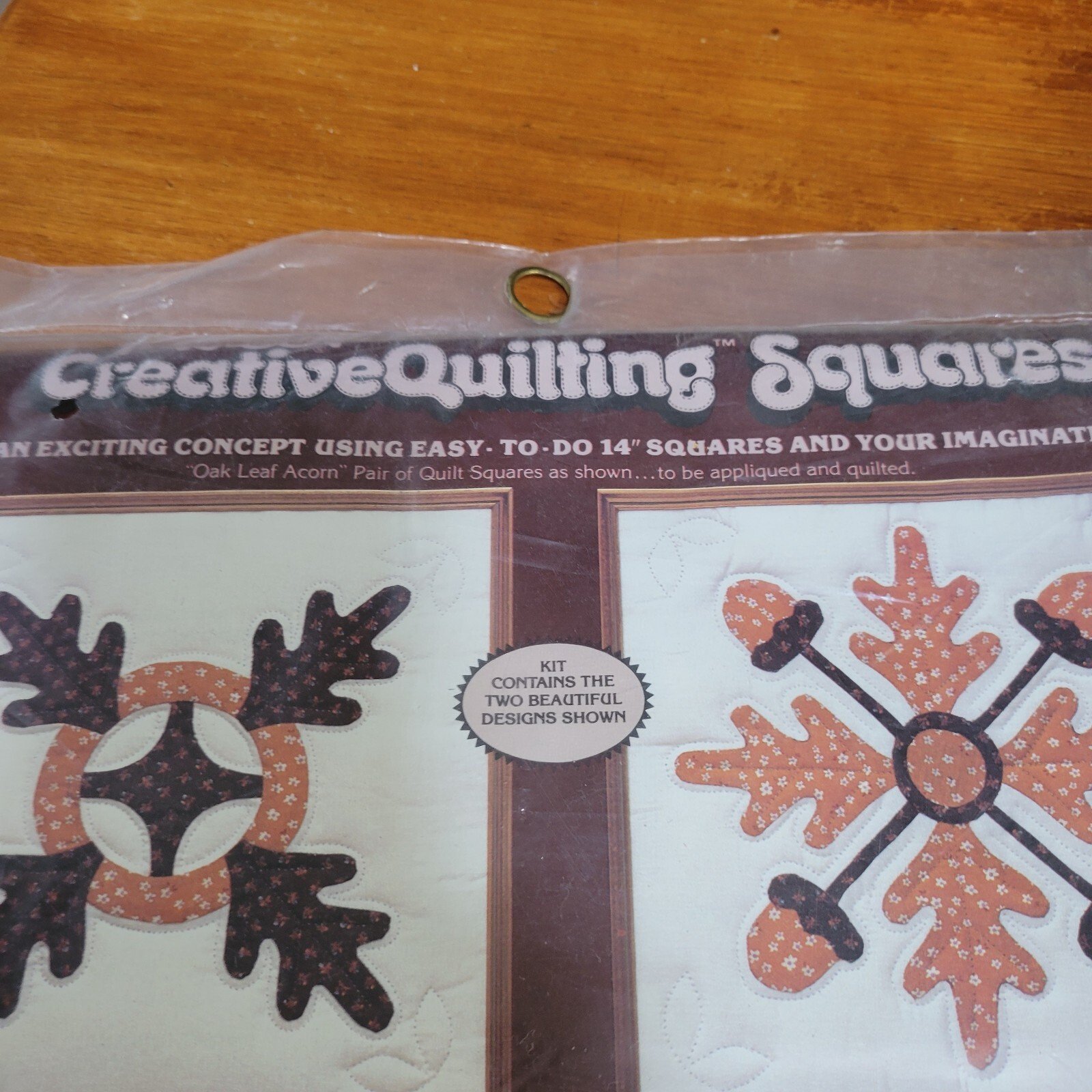 Vintage 1981 Creative Quilting Squares by Paragon Needlecraft Sealed Package NOS - Image 2