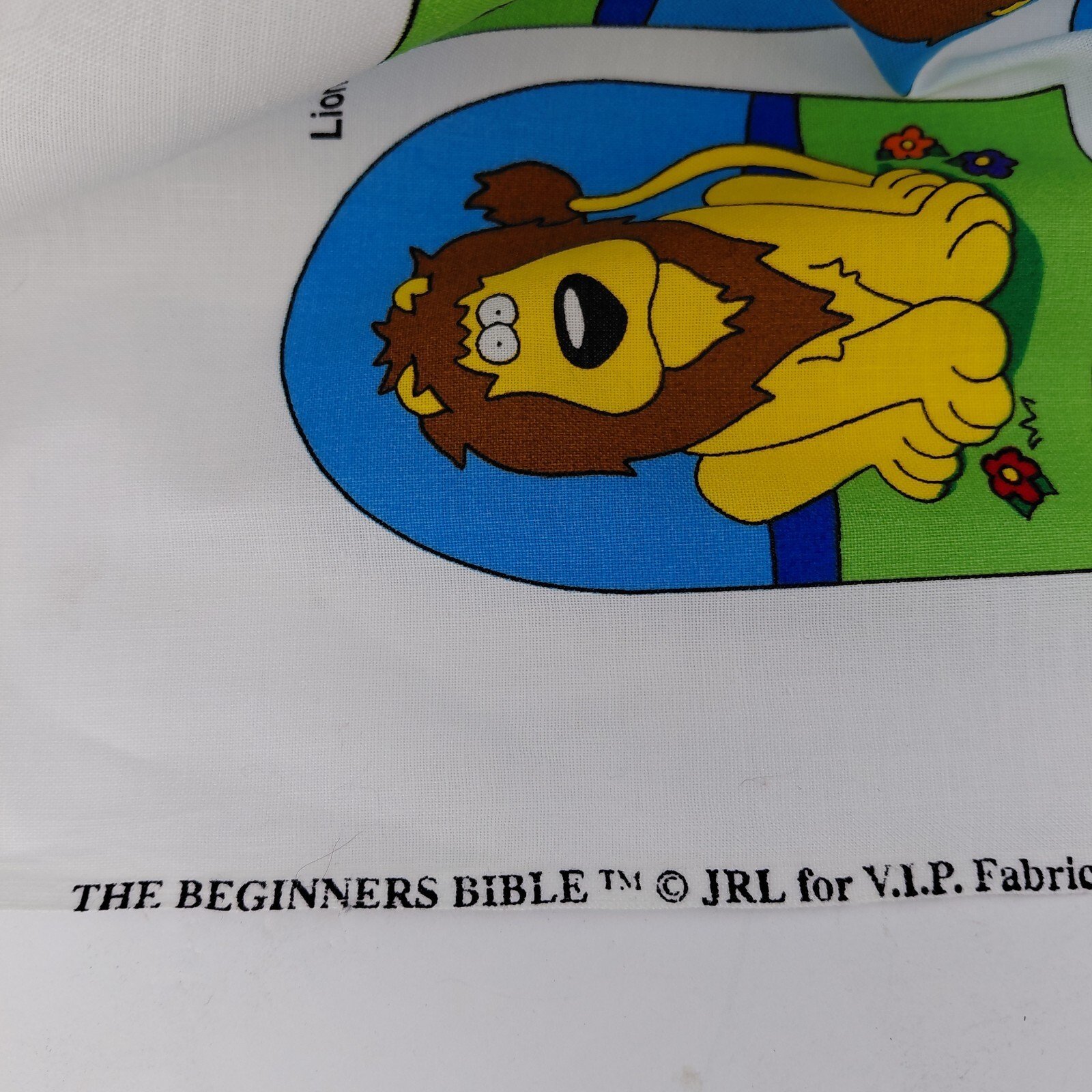 Beginner's Bible Play Mat VIP Panel 58"x35" Joseph Castle Pyramid Jonah David - Image 4