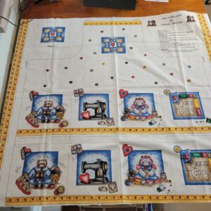 Dianna Marcum SEW COLLECTABLE Cut & Sew Apron Fabric Panel CATS Quilts Sewing